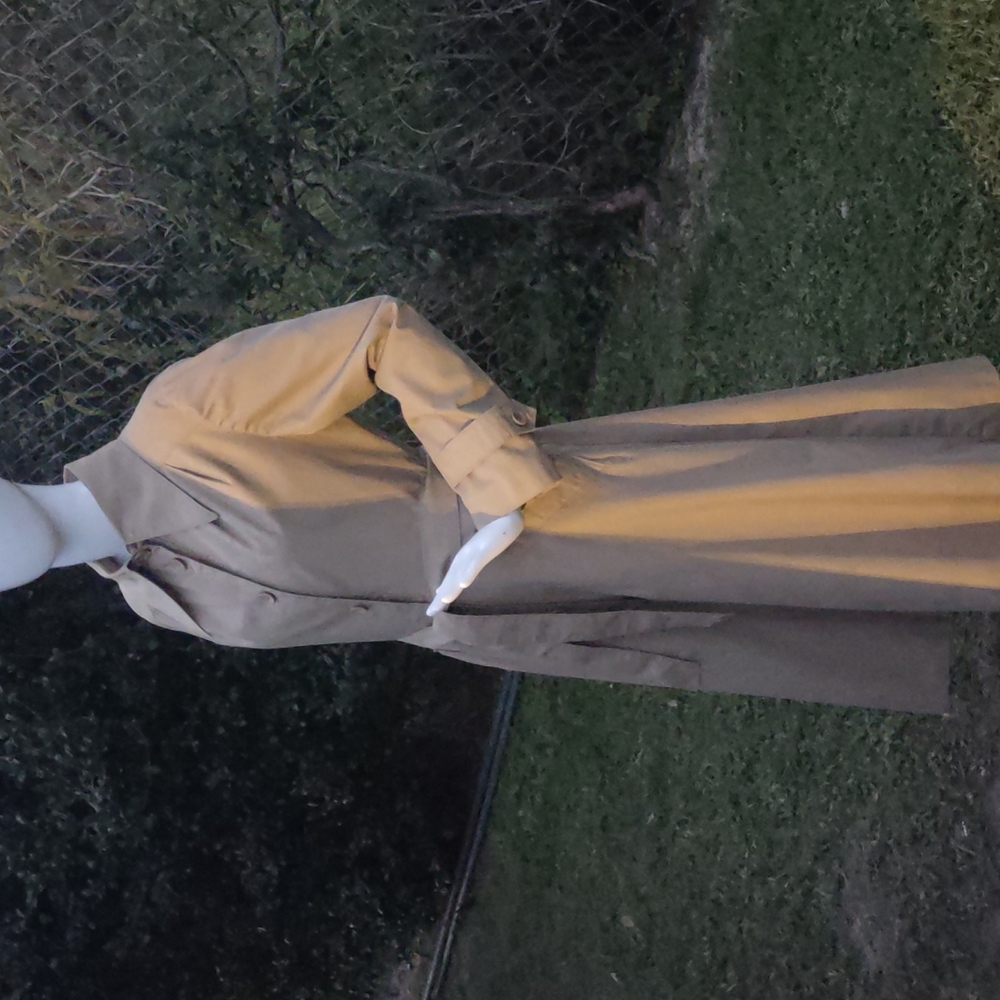 BONDERS Vintage 1970's Ladies Exclusive Button Down Trench Coat